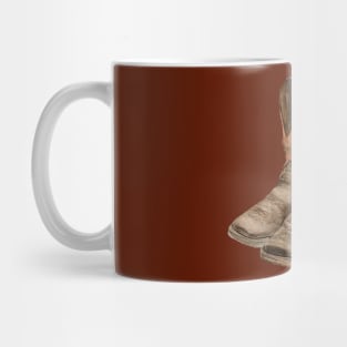 These boots are made for walking Mug